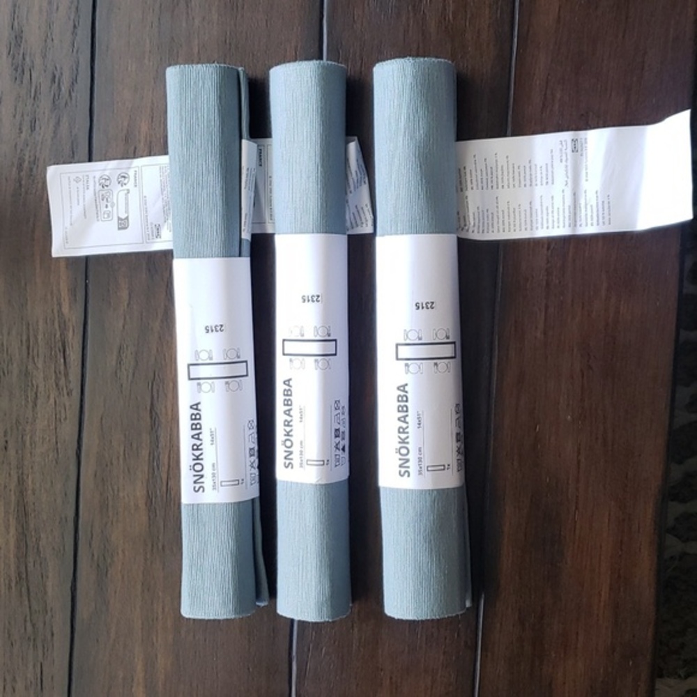 IKEA Table Runners 14"x51" SNOKRABBA Set of 3